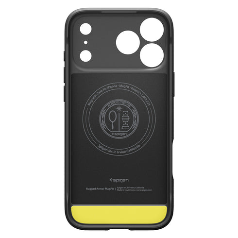 Spigen iPhone 17 Pro Max Case – Rugged Armor (MagFit)